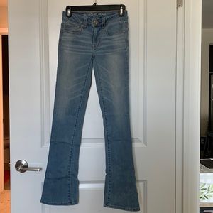 American Eagle Outfitters Skinny Kick Super Super Stretch Size 0 Regular